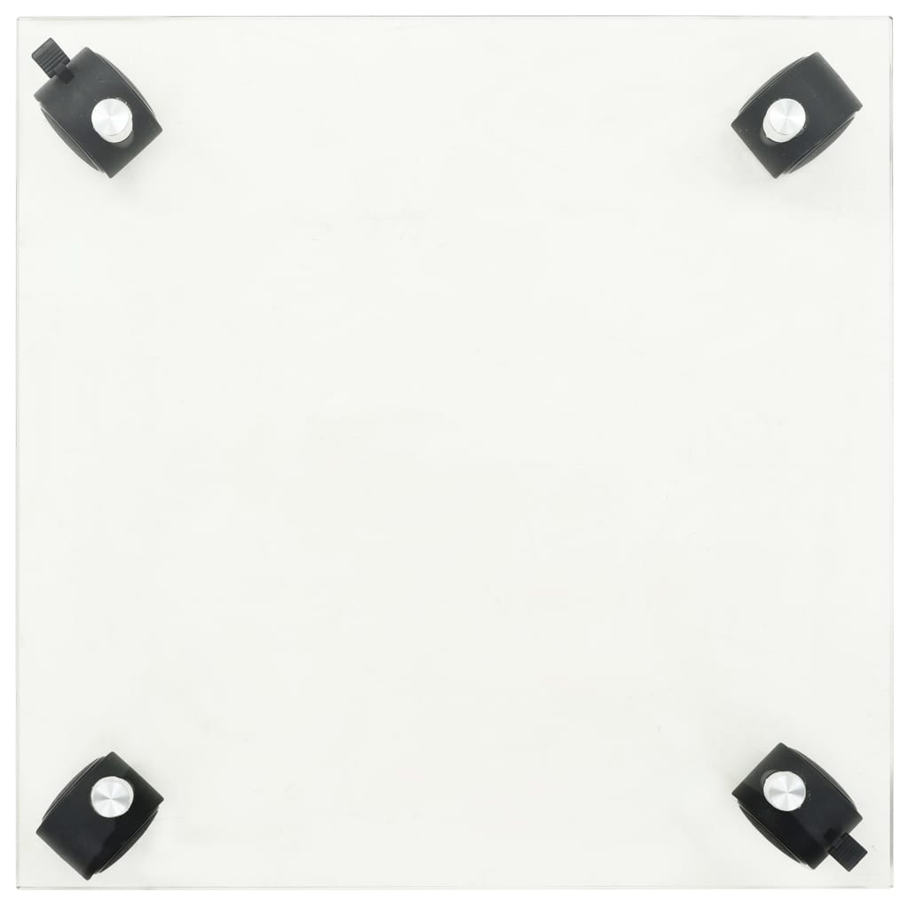 Plantenrollers vierkant 35x35 cm gehard glas 2 st is nu te koop bij PeponiXL, paradijselijk wonen!