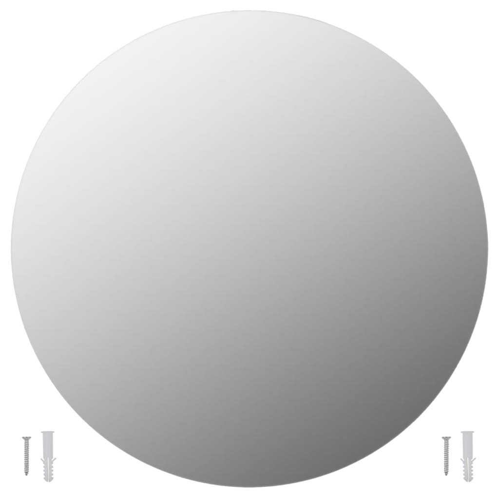 Wandspiegel rond 60 cm glas is nu te koop bij PeponiXL, paradijselijk wonen!