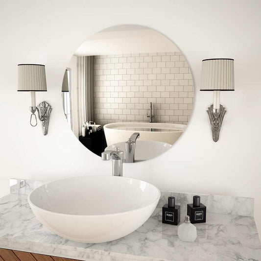 Wandspiegel rond 60 cm glas is nu te koop bij PeponiXL, paradijselijk wonen!
