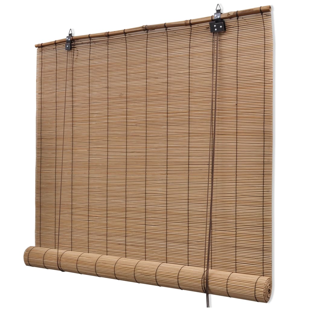 Rolgordijn 150x160 cm bamboe bruin is nu te koop bij PeponiXL, paradijselijk wonen!
