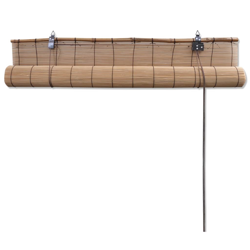 Rolgordijn 150x160 cm bamboe bruin is nu te koop bij PeponiXL, paradijselijk wonen!