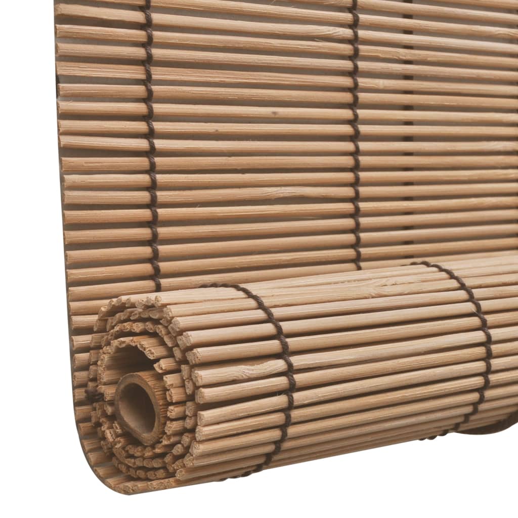 Rolgordijn 80x220 cm bamboe bruin is nu te koop bij PeponiXL, paradijselijk wonen!