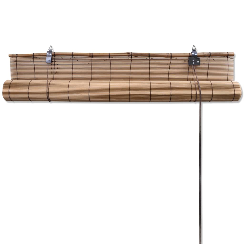Rolgordijn 80x220 cm bamboe bruin is nu te koop bij PeponiXL, paradijselijk wonen!