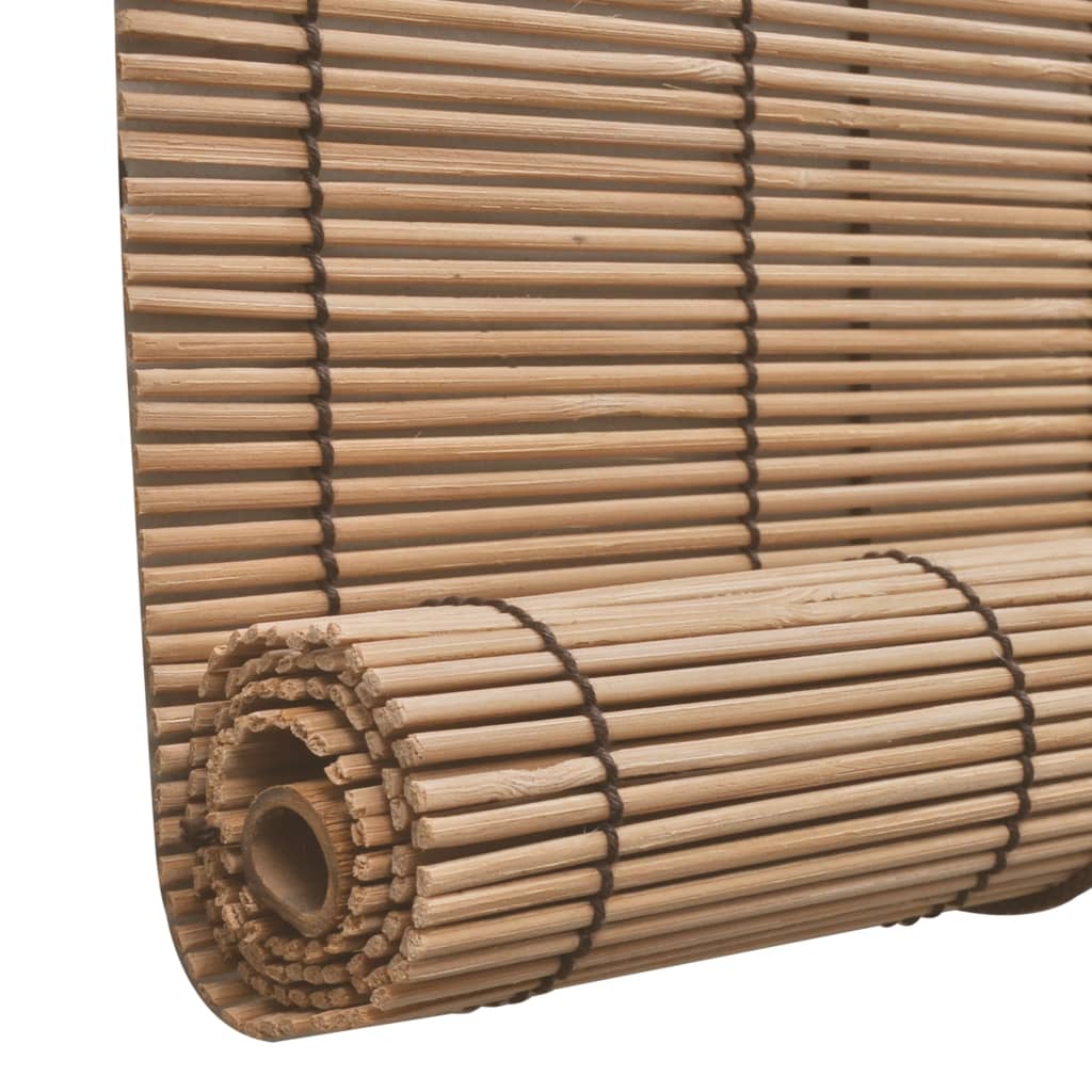 Rolgordijn 140x220 cm bamboe bruin is nu te koop bij PeponiXL, paradijselijk wonen!