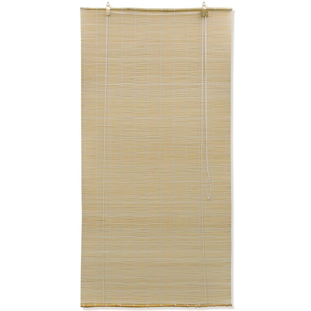 Rolgordijn 100x220 cm bamboe naturel is nu te koop bij PeponiXL, paradijselijk wonen!