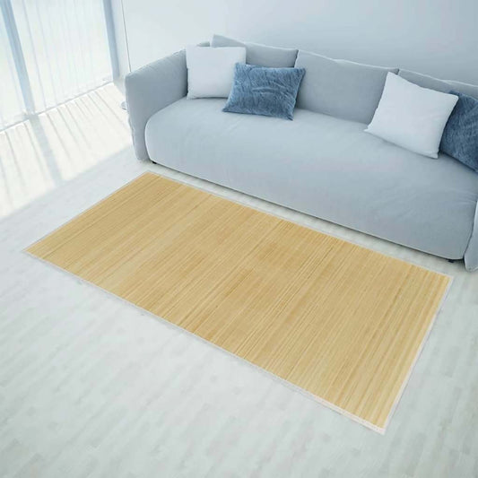 Tapijt 160x230 cm bamboe natuurlijk is nu te koop bij PeponiXL, paradijselijk wonen!