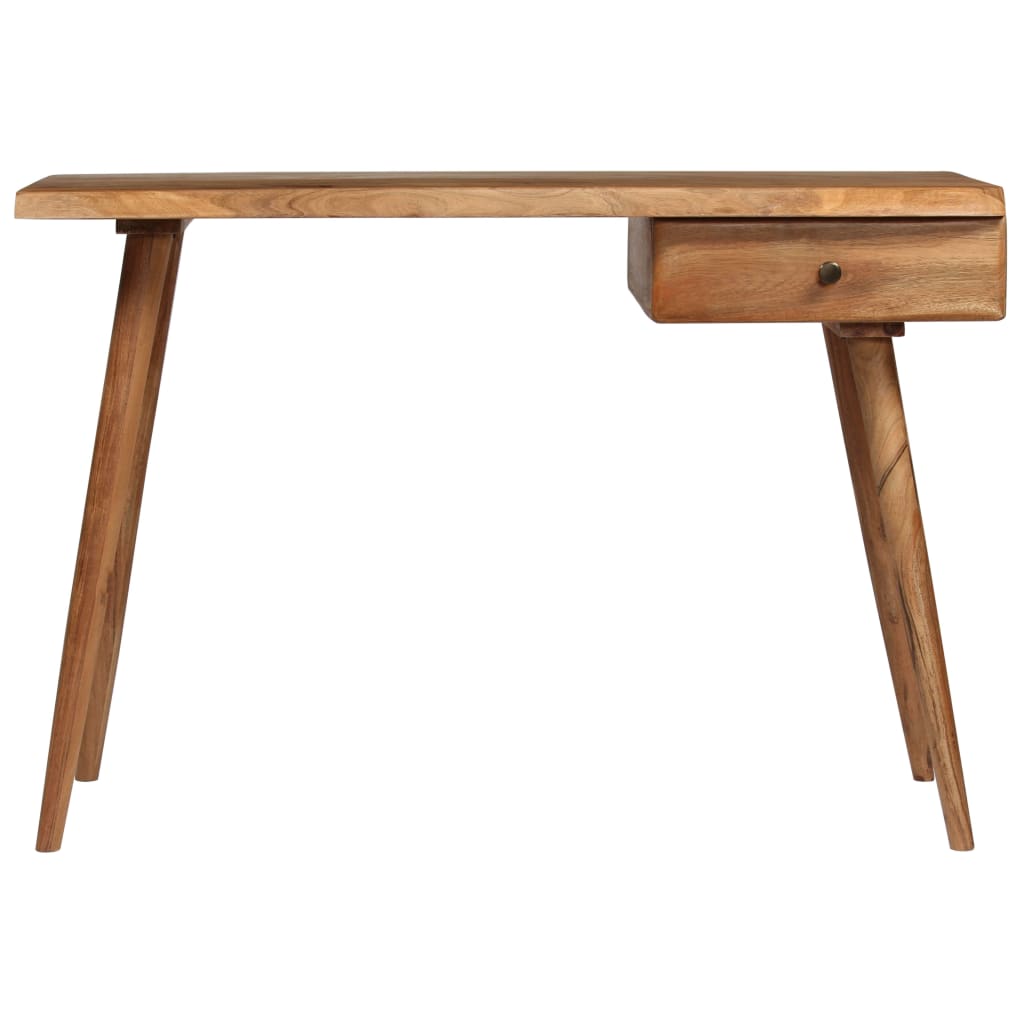 Schrijftafel 110x50x76 cm massief acaciahout is nu te koop bij PeponiXL, paradijselijk wonen!