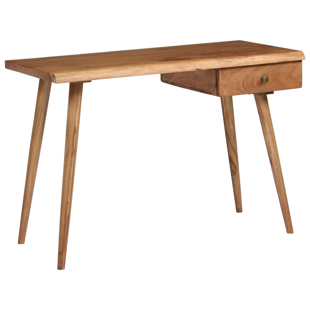 Schrijftafel 110x50x76 cm massief acaciahout is nu te koop bij PeponiXL, paradijselijk wonen!