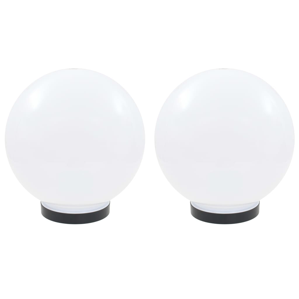 LED-bollampen 2 st rond 25 cm PMMA is nu te koop bij PeponiXL, paradijselijk wonen!