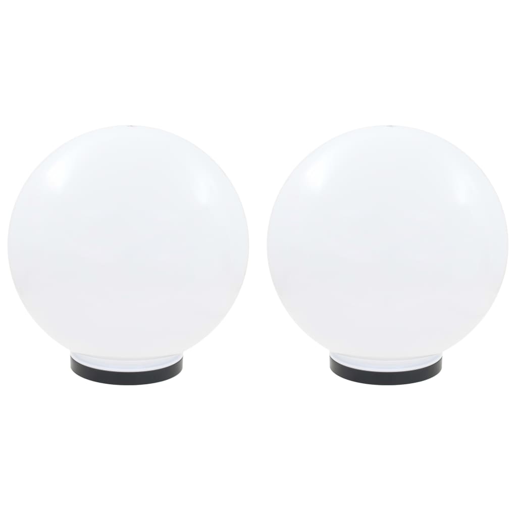 LED-bollampen 2 st rond 40 cm PMMA is nu te koop bij PeponiXL, paradijselijk wonen!