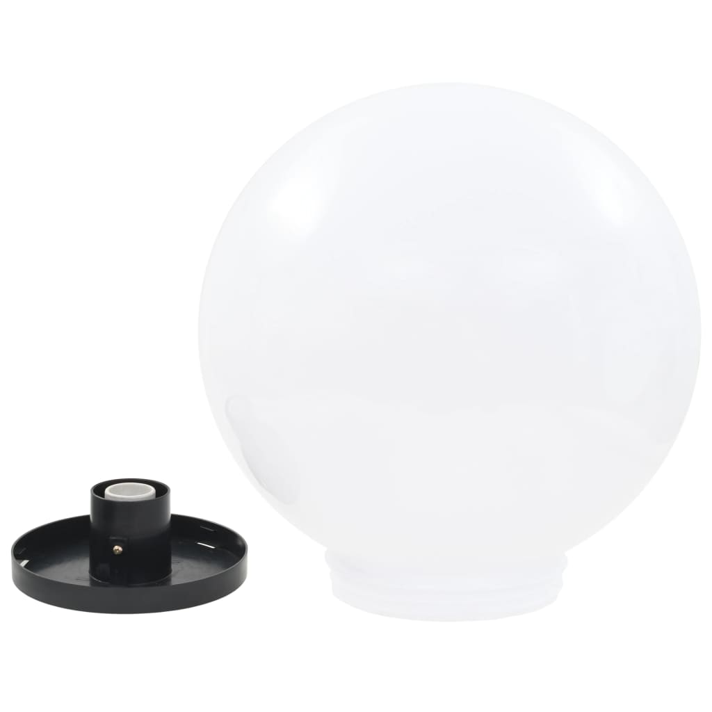 LED-bollampen 2 st rond 40 cm PMMA is nu te koop bij PeponiXL, paradijselijk wonen!