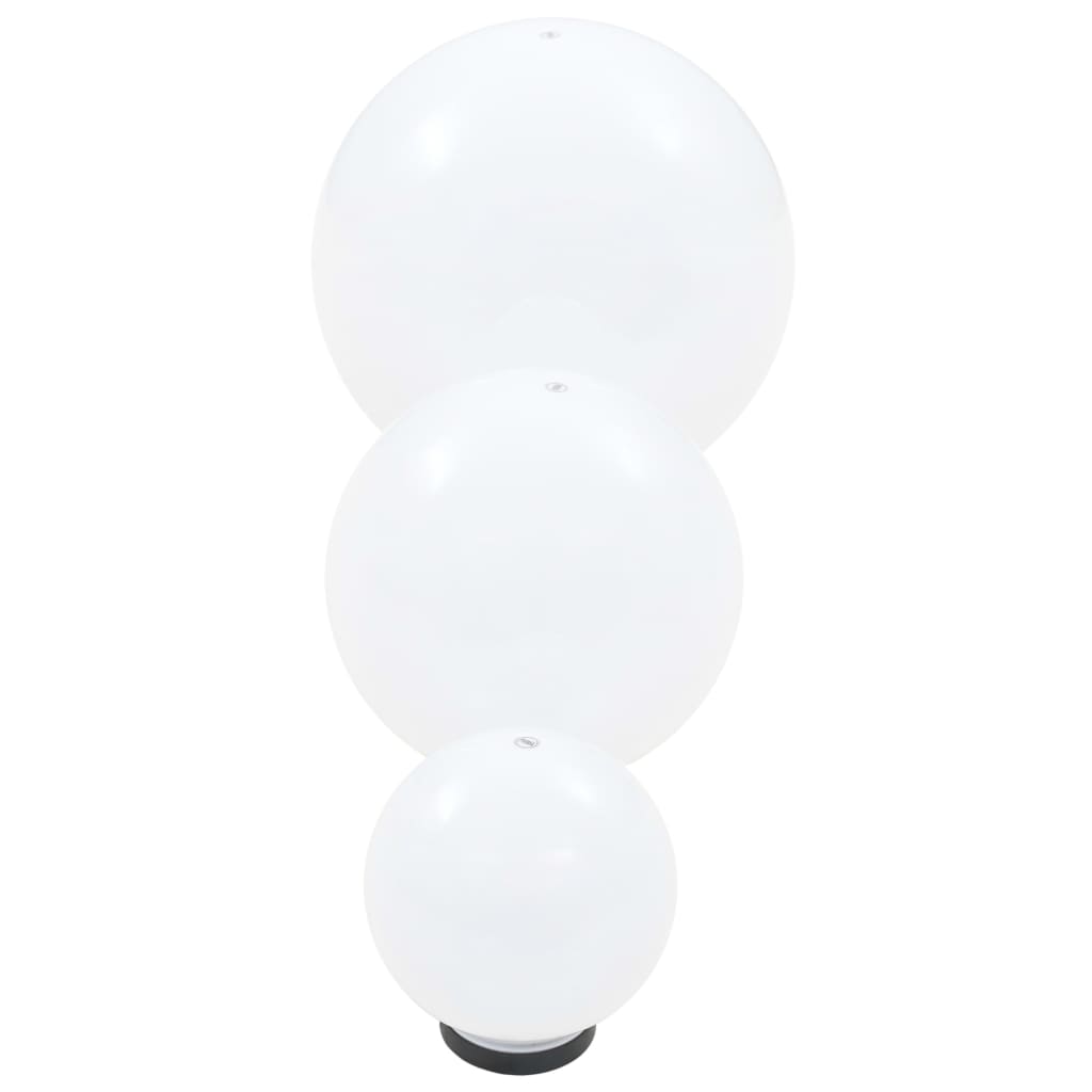 LED-bollampen rond 20/30/40 cm PMMA 3 st is nu te koop bij PeponiXL, paradijselijk wonen!