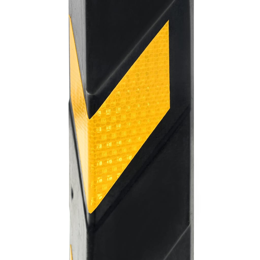 Hoekbeschermers reflecterend 80 cm rubber 5 st is nu te koop bij PeponiXL, paradijselijk wonen!