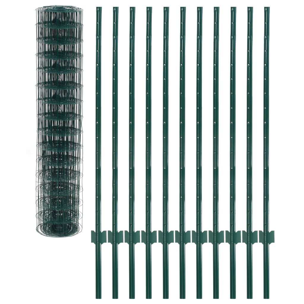 Euro hek 20x1,2 m staal groen is nu te koop bij PeponiXL, paradijselijk wonen!