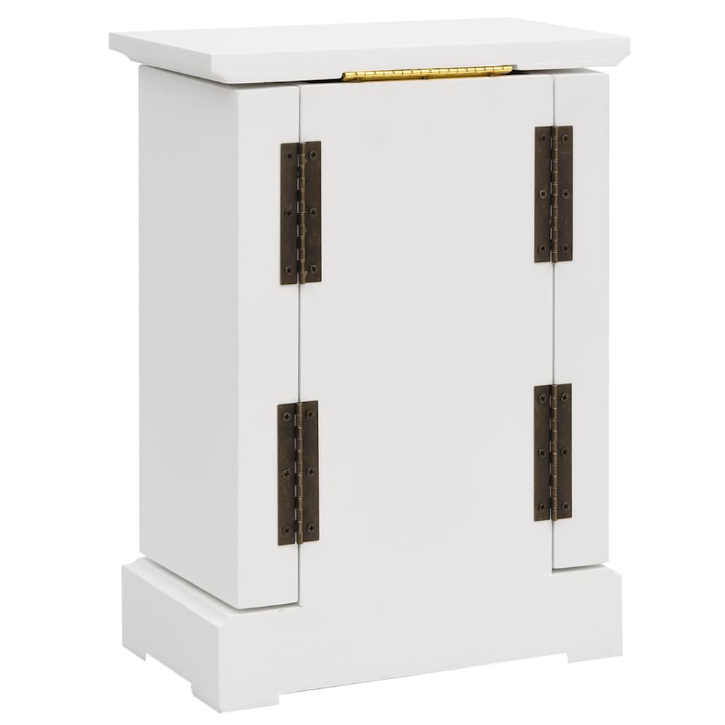 Sieradenkastje met spiegel 25x13,5x34 cm MDF is nu te koop bij PeponiXL, paradijselijk wonen!
