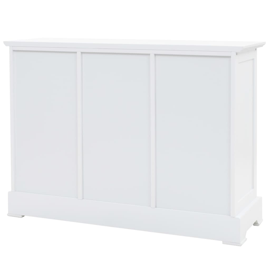 Dressoir met 3 deuren 105x35x77,5 cm MDF en grenenhout is nu te koop bij PeponiXL, paradijselijk wonen!