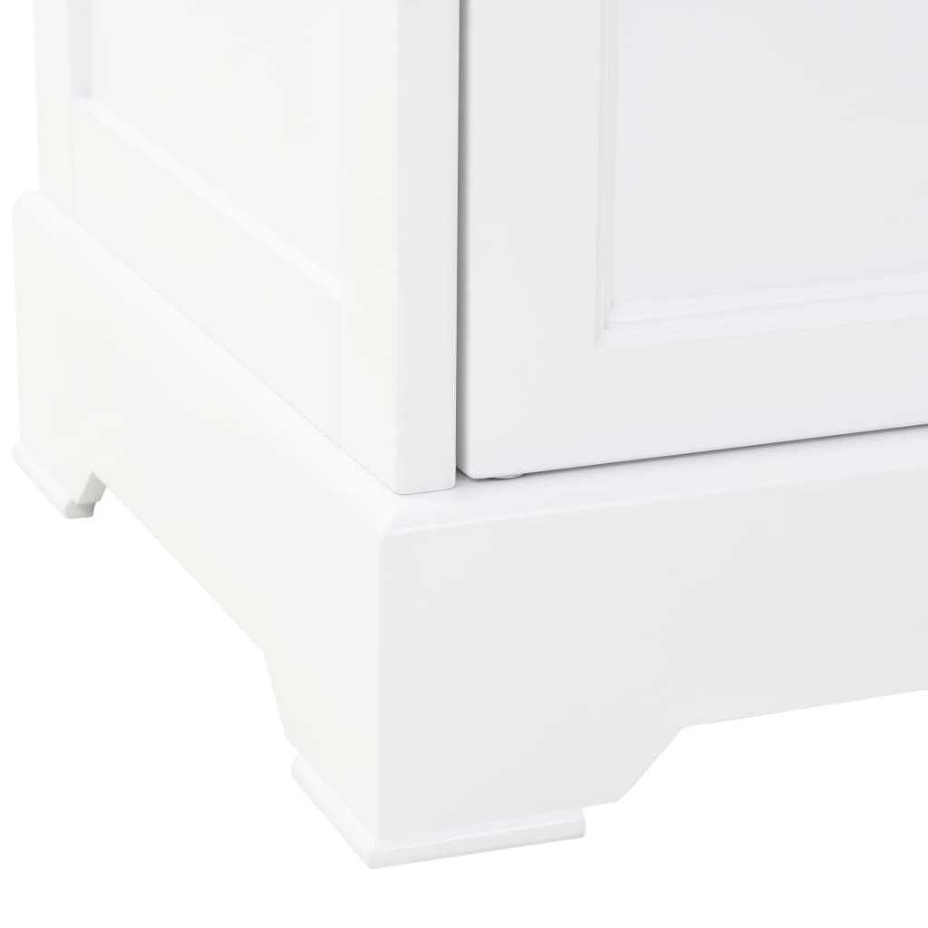 Buffetkast met 4 deuren 80x40x180 cm MDF en grenenhout is nu te koop bij PeponiXL, paradijselijk wonen!