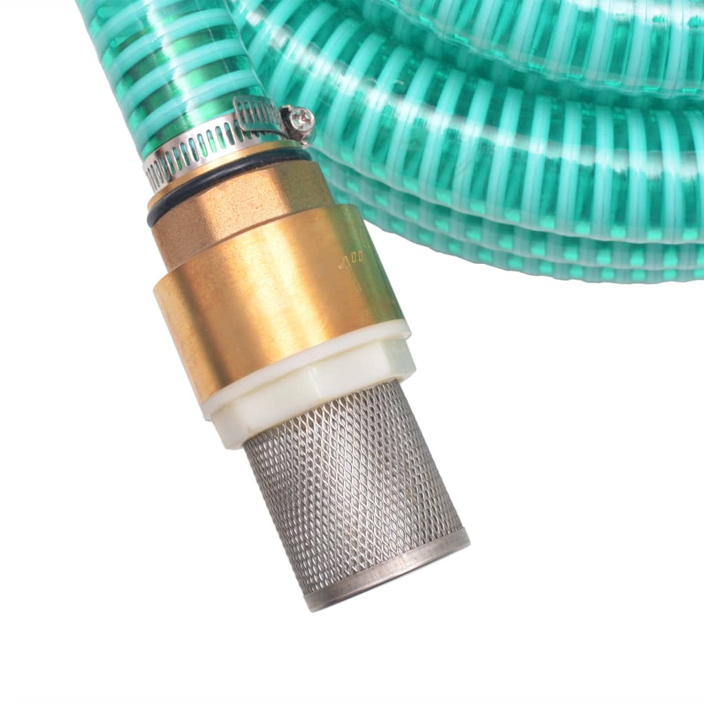 Zuigslang met messing koppelingen 4 m 25 mm groen is nu te koop bij PeponiXL, paradijselijk wonen!