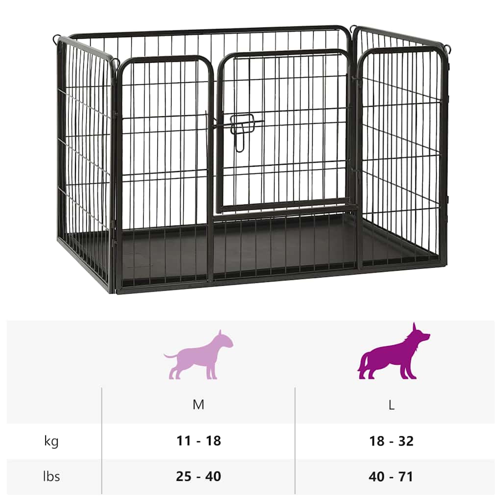 Puppyren 91,5x59x61 cm staal is nu te koop bij PeponiXL, paradijselijk wonen!