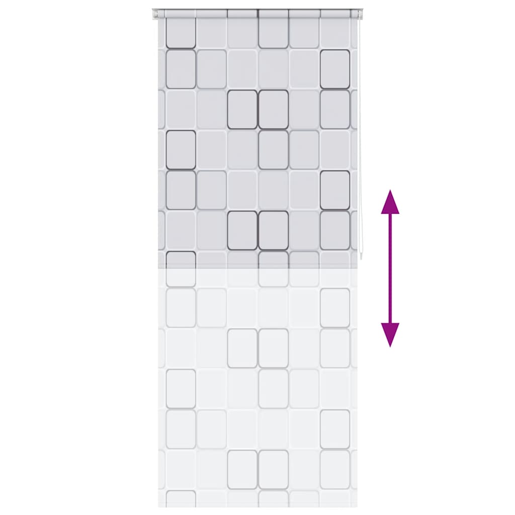 Rolgordijn voor douche 80x240 cm vierkant is nu te koop bij PeponiXL, paradijselijk wonen!