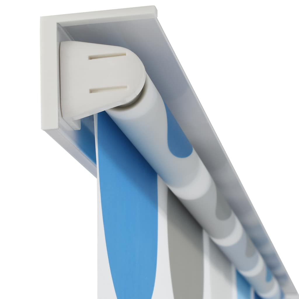 Rolgordijn voor douche 80x240 cm cirkel is nu te koop bij PeponiXL, paradijselijk wonen!