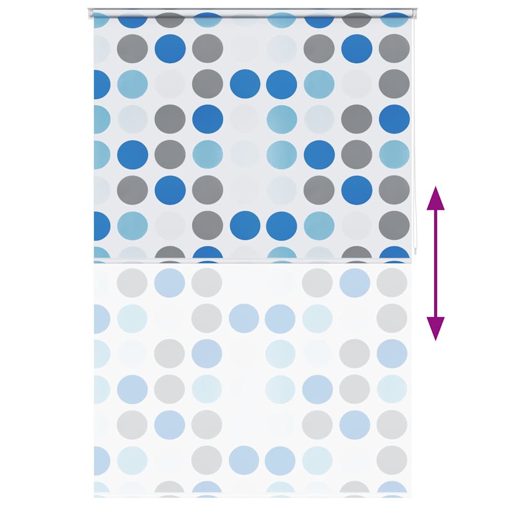 Rolgordijn voor douche cirkel 160x240 cm is nu te koop bij PeponiXL, paradijselijk wonen!