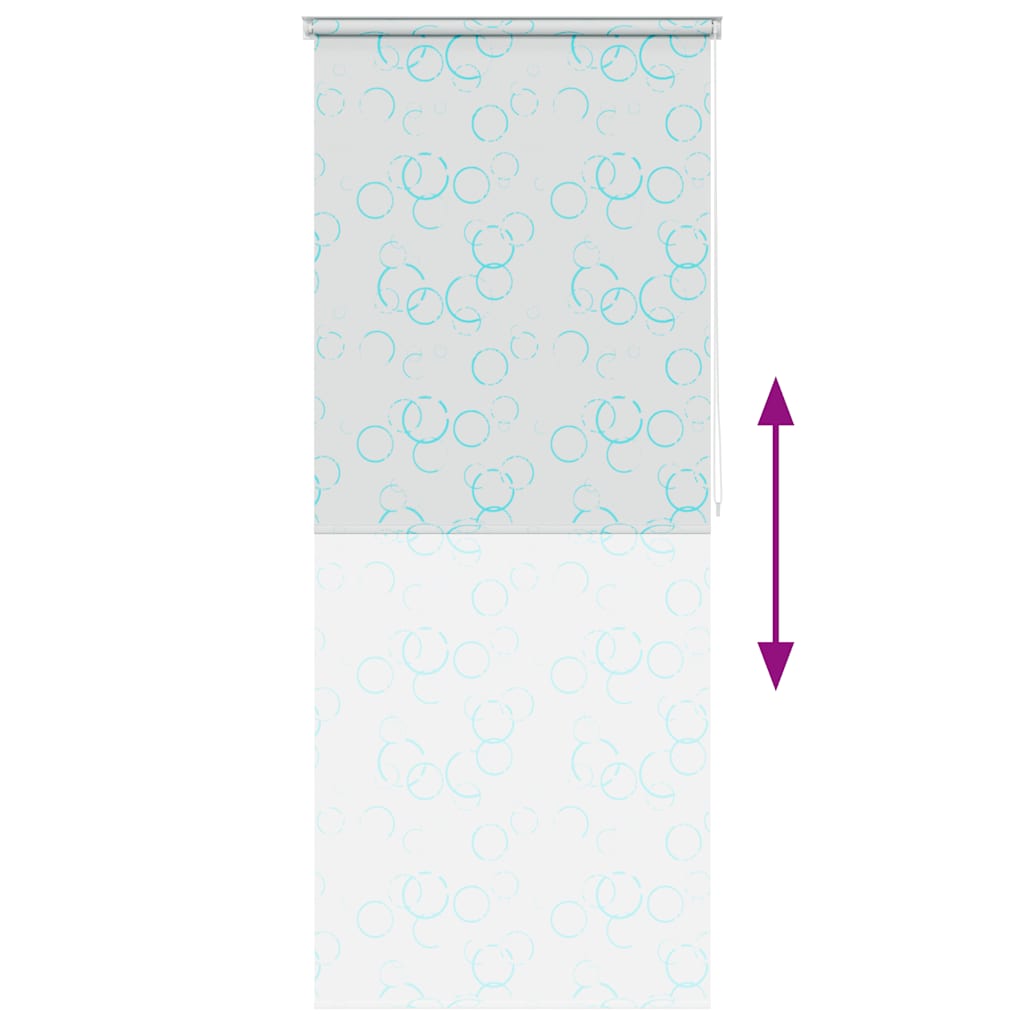Rolgordijn voor douche 80x240 cm bubbel is nu te koop bij PeponiXL, paradijselijk wonen!