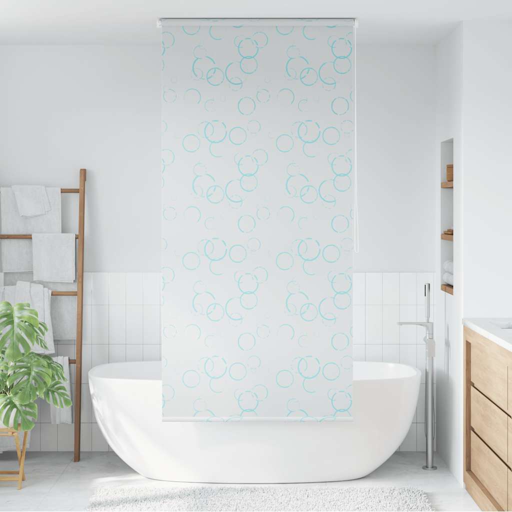 Rolgordijn voor douche 100x240 cm bubbel is nu te koop bij PeponiXL, paradijselijk wonen!