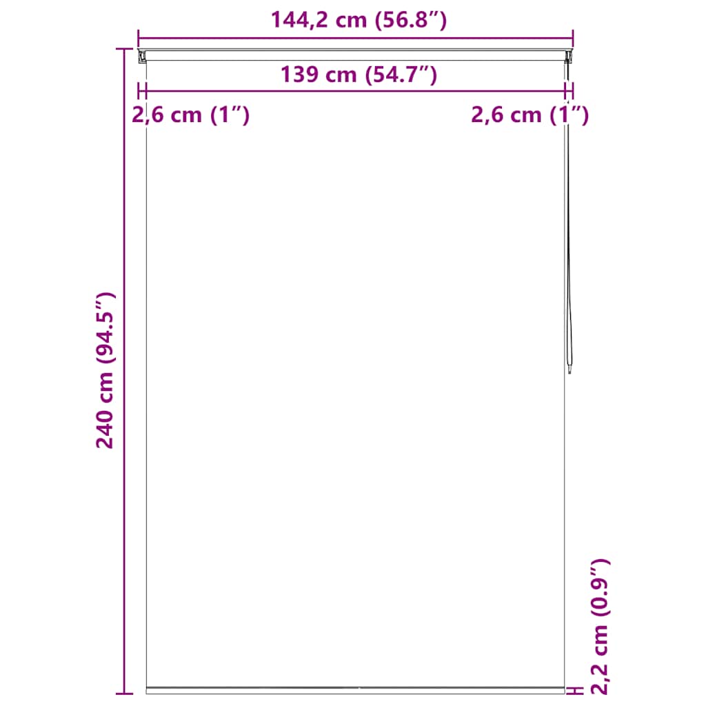 Rolgordijn voor douche 140x240 cm bubbel is nu te koop bij PeponiXL, paradijselijk wonen!