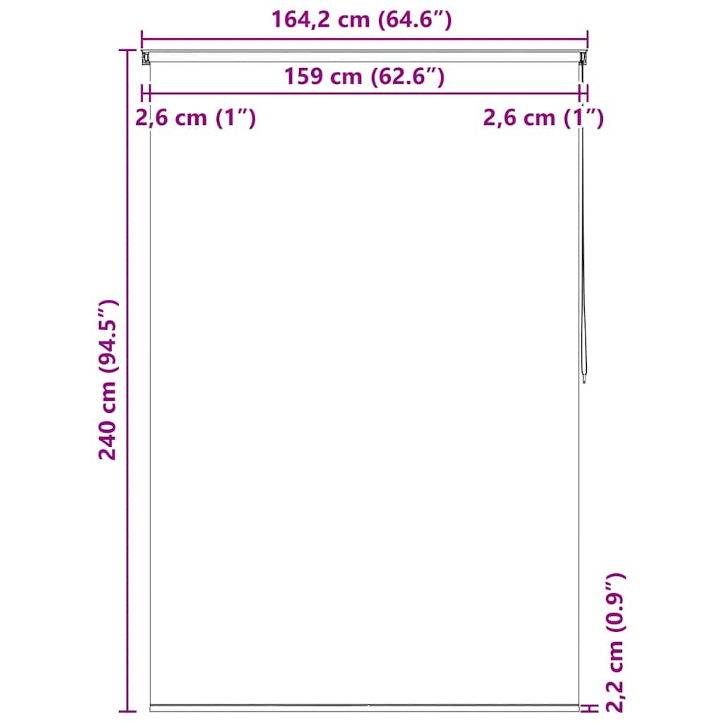 Rolgordijn voor douche 160x240 cm bubbel is nu te koop bij PeponiXL, paradijselijk wonen!