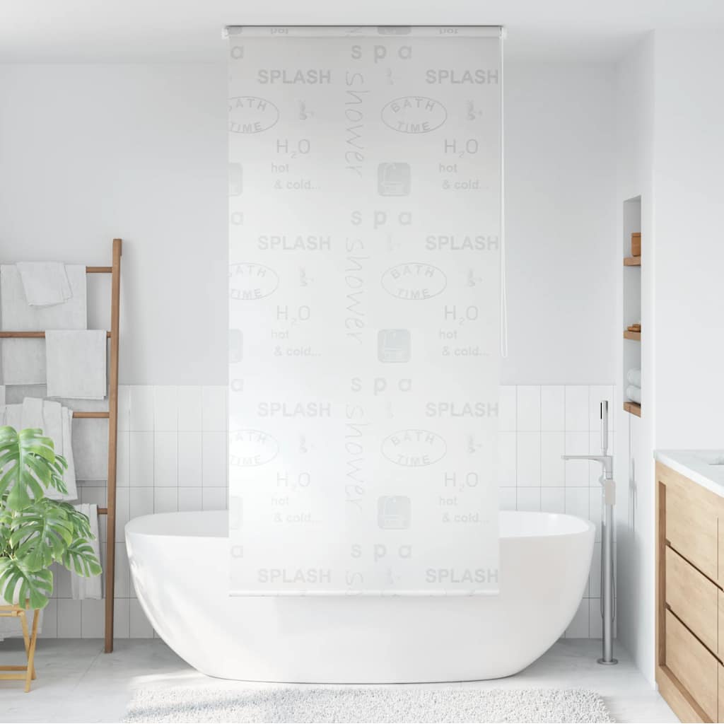 Rolgordijn voor douche 100x240 cm splash is nu te koop bij PeponiXL, paradijselijk wonen!