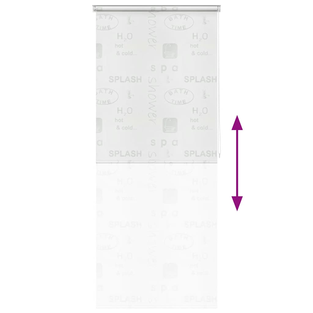 Rolgordijn voor douche 120x240 cm splash is nu te koop bij PeponiXL, paradijselijk wonen!