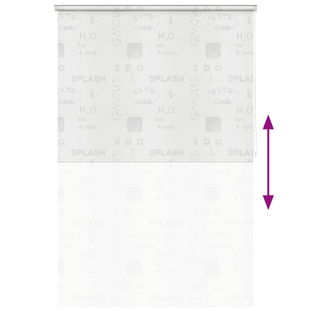 Rolgordijn voor douche 160x240 cm splash is nu te koop bij PeponiXL, paradijselijk wonen!