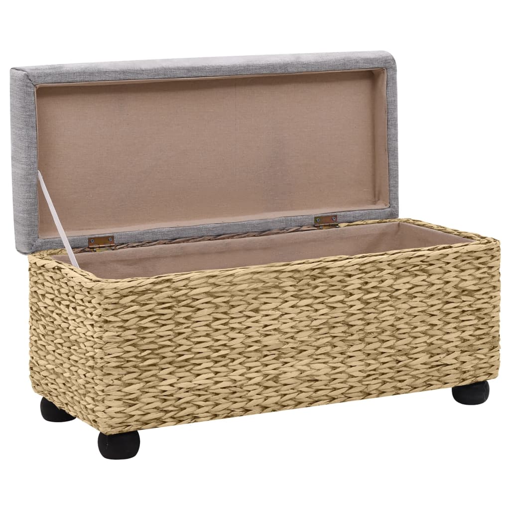 2-delig Bankstel zeegras grijs is nu te koop bij PeponiXL, paradijselijk wonen!