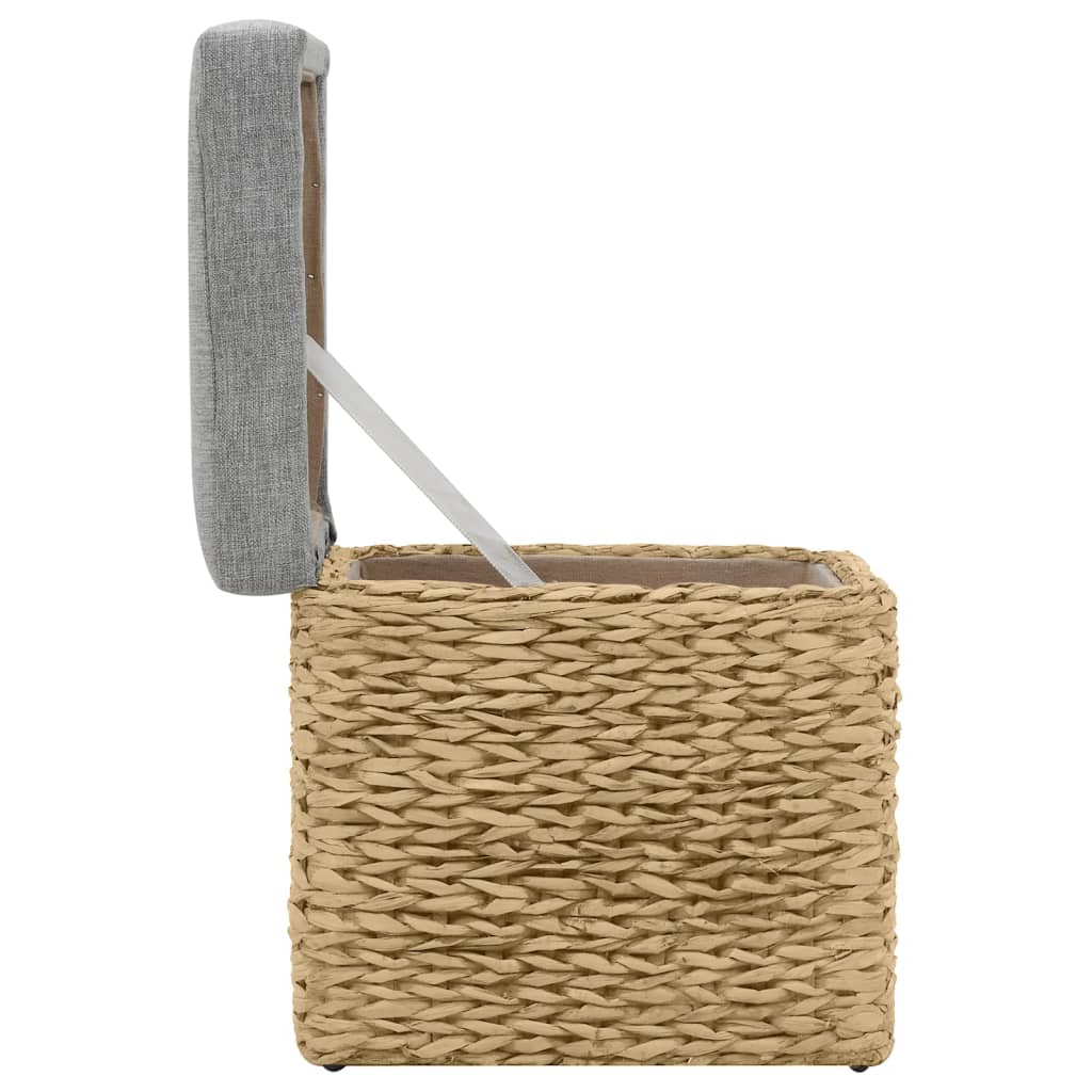 Poefset zeegras grijs 2-delig is nu te koop bij PeponiXL, paradijselijk wonen!