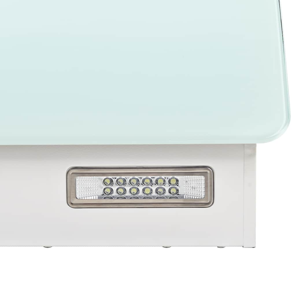 Wandafzuigkap 756 m³/u 60 cm roestvrij staal wit is nu te koop bij PeponiXL, paradijselijk wonen!