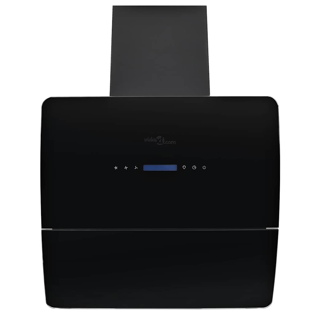 Wandafzuigkap 756 m³/u 60 cm roestvrij staal zwart is nu te koop bij PeponiXL, paradijselijk wonen!