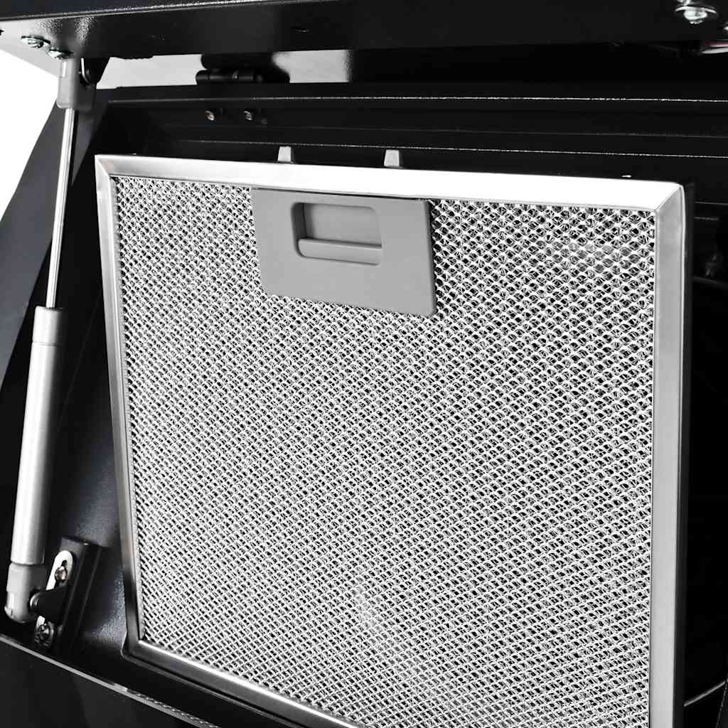 Wandafzuigkap 756 m³/u 60 cm roestvrij staal zwart is nu te koop bij PeponiXL, paradijselijk wonen!