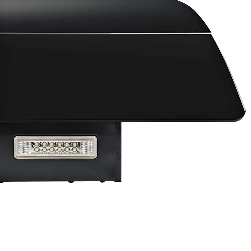 Wandafzuigkap 756 m³/u 90 cm roestvrij staal zwart is nu te koop bij PeponiXL, paradijselijk wonen!