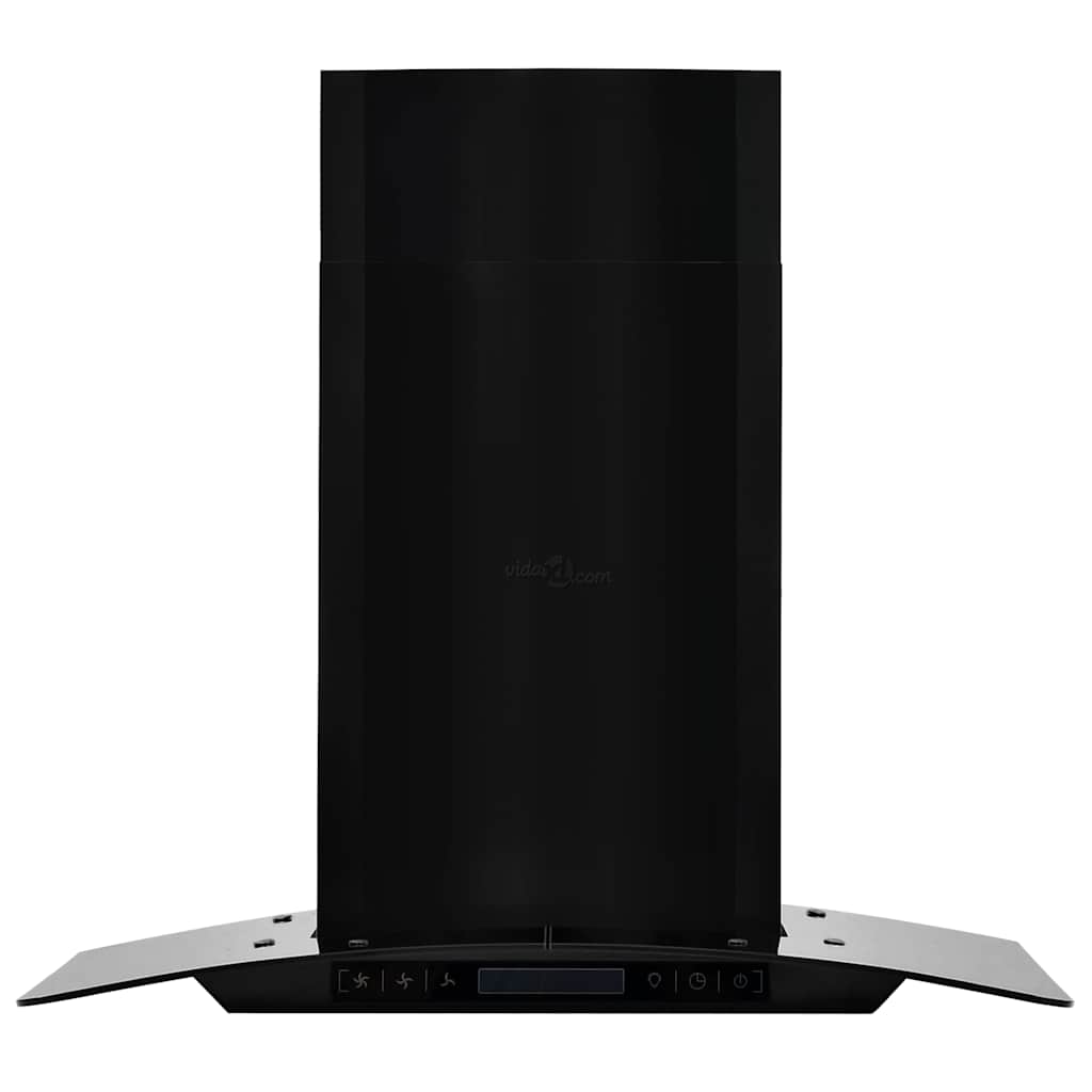 Wandafzuigkap 756 m³/u 60 cm roestvrij staal zwart is nu te koop bij PeponiXL, paradijselijk wonen!