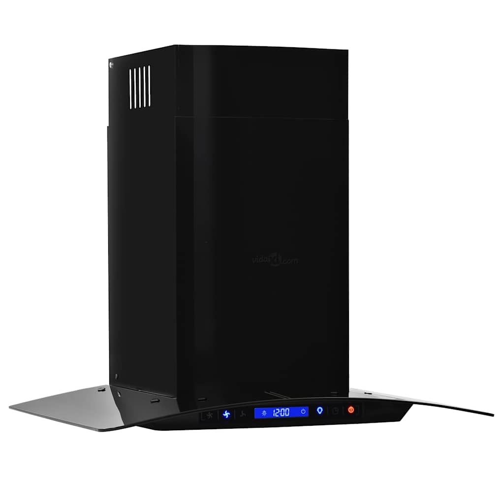 Wandafzuigkap 756 m³/u 60 cm roestvrij staal zwart is nu te koop bij PeponiXL, paradijselijk wonen!