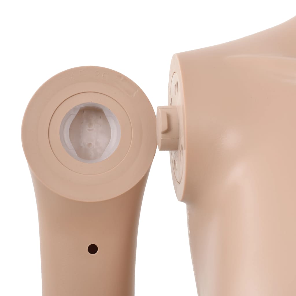 Etalagepop sexy vrouw met glazen voet 180 cm beige is nu te koop bij PeponiXL, paradijselijk wonen!
