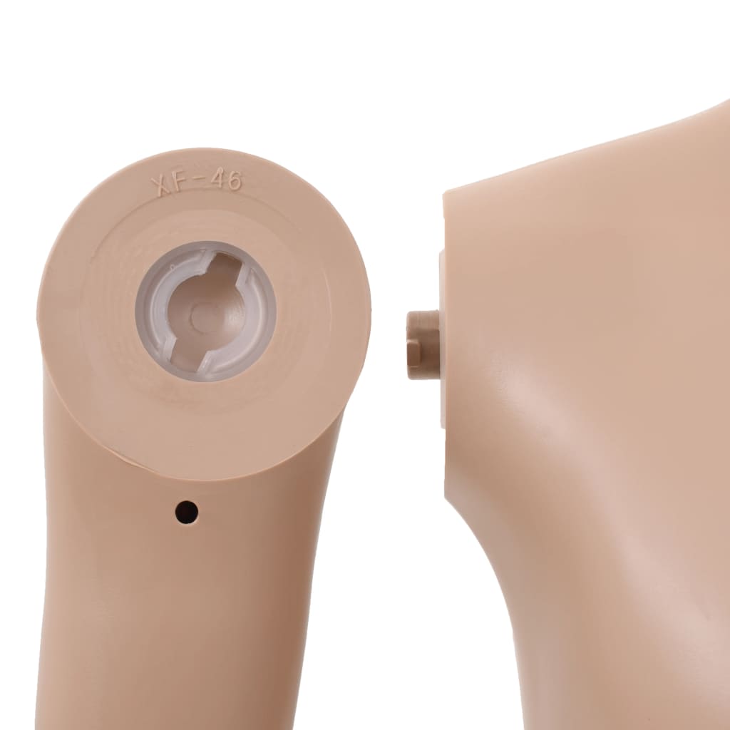 Etalagepop kind met glazen voet 140 cm beige is nu te koop bij PeponiXL, paradijselijk wonen!