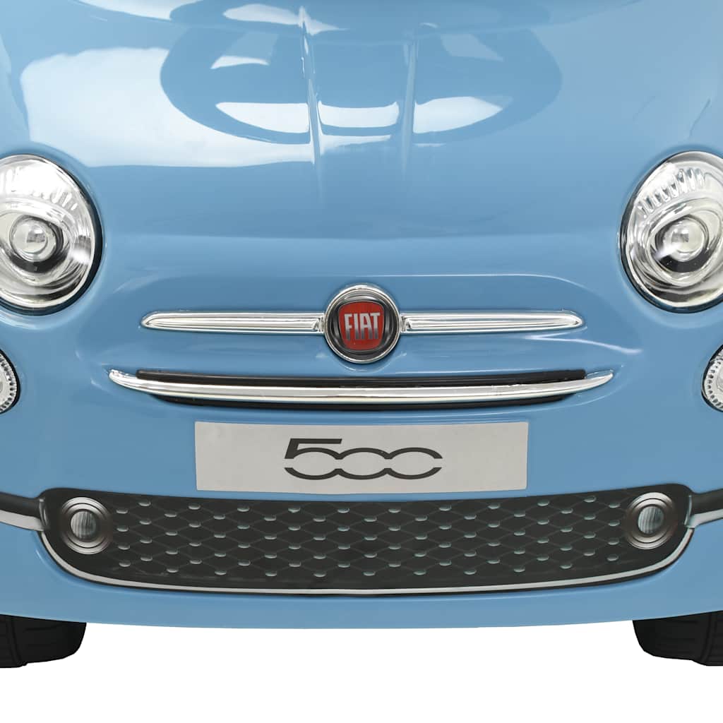 Loopauto Fiat 500 blauw is nu te koop bij PeponiXL, paradijselijk wonen!
