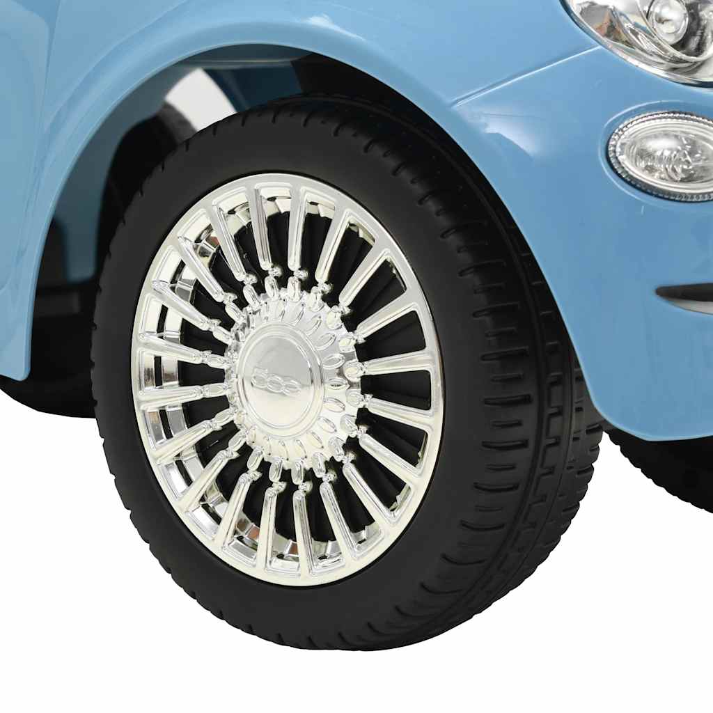 Loopauto Fiat 500 blauw is nu te koop bij PeponiXL, paradijselijk wonen!