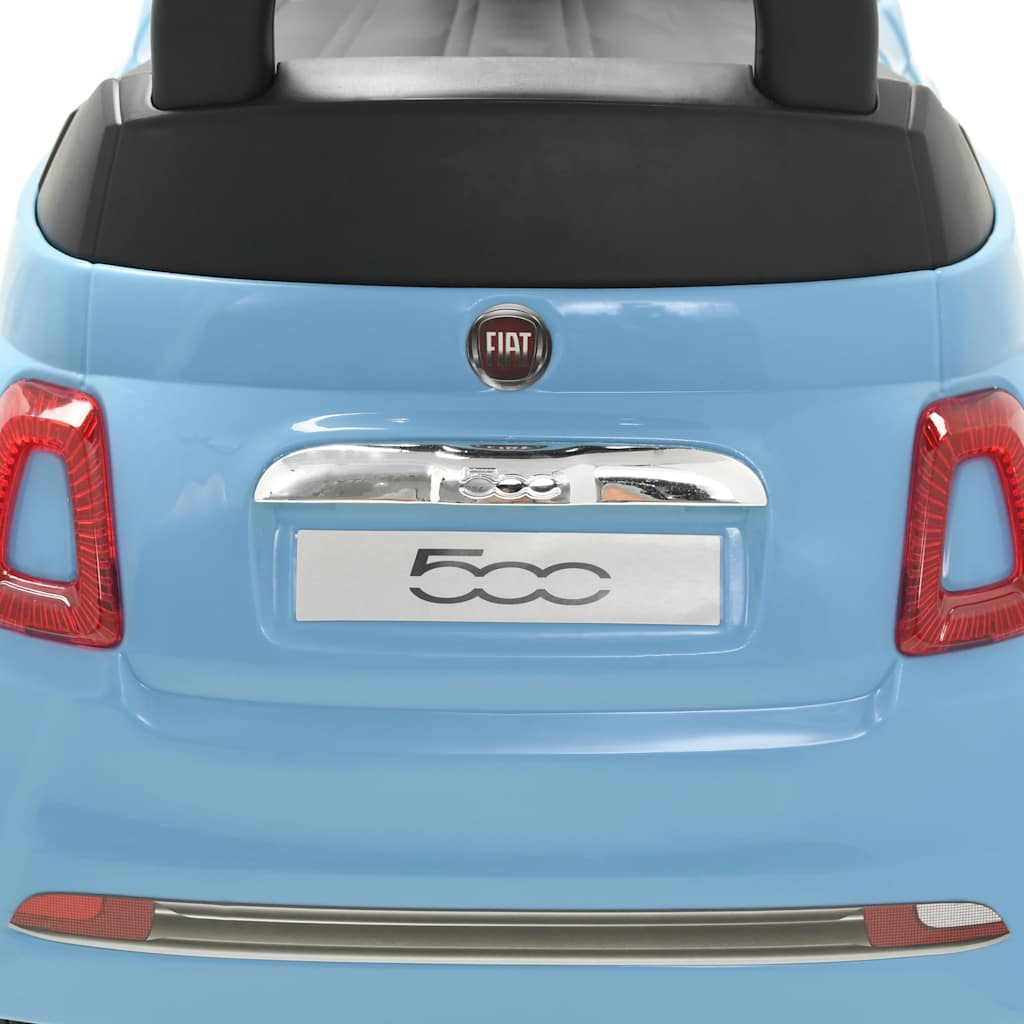 Loopauto Fiat 500 blauw is nu te koop bij PeponiXL, paradijselijk wonen!
