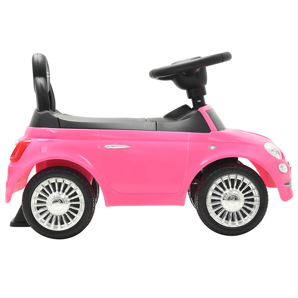Loopauto Fiat 500 roze is nu te koop bij PeponiXL, paradijselijk wonen!