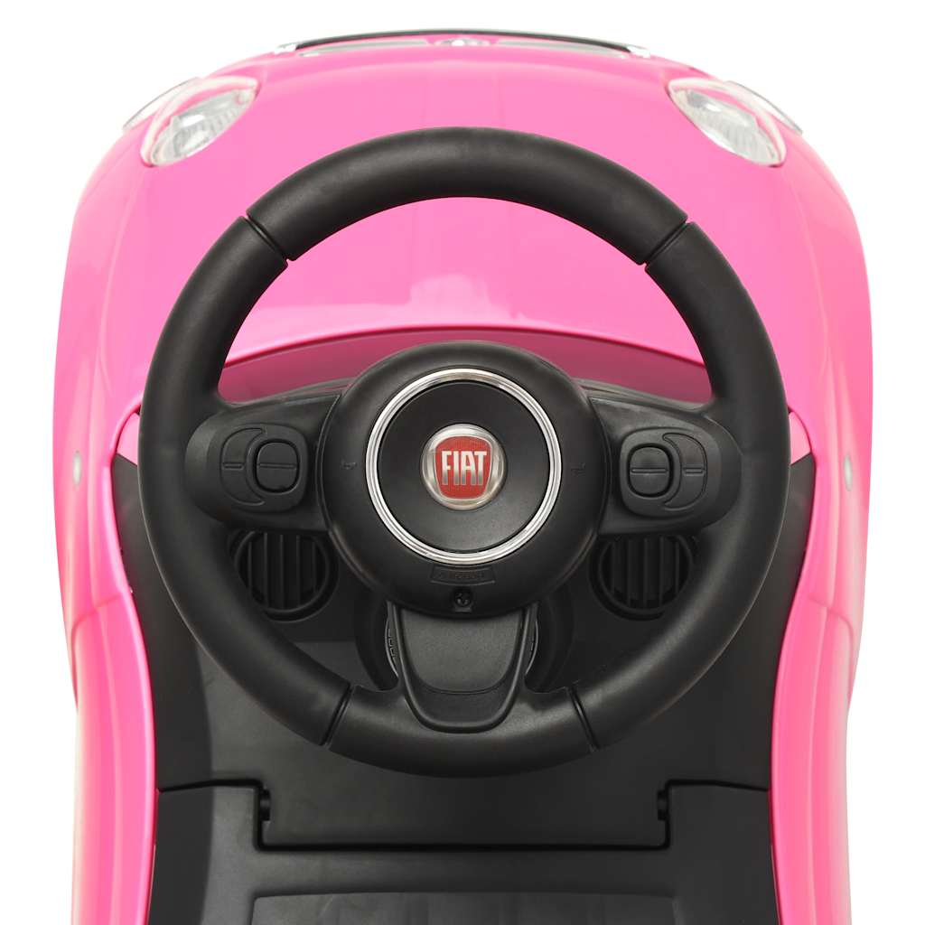 Loopauto Fiat 500 roze is nu te koop bij PeponiXL, paradijselijk wonen!