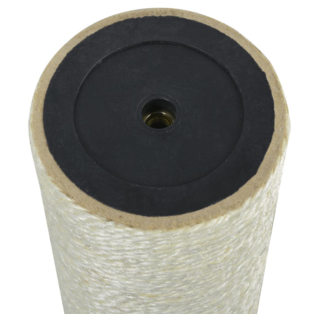 Kattenkrabpaal 8x45 cm 8 mm beige is nu te koop bij PeponiXL, paradijselijk wonen!