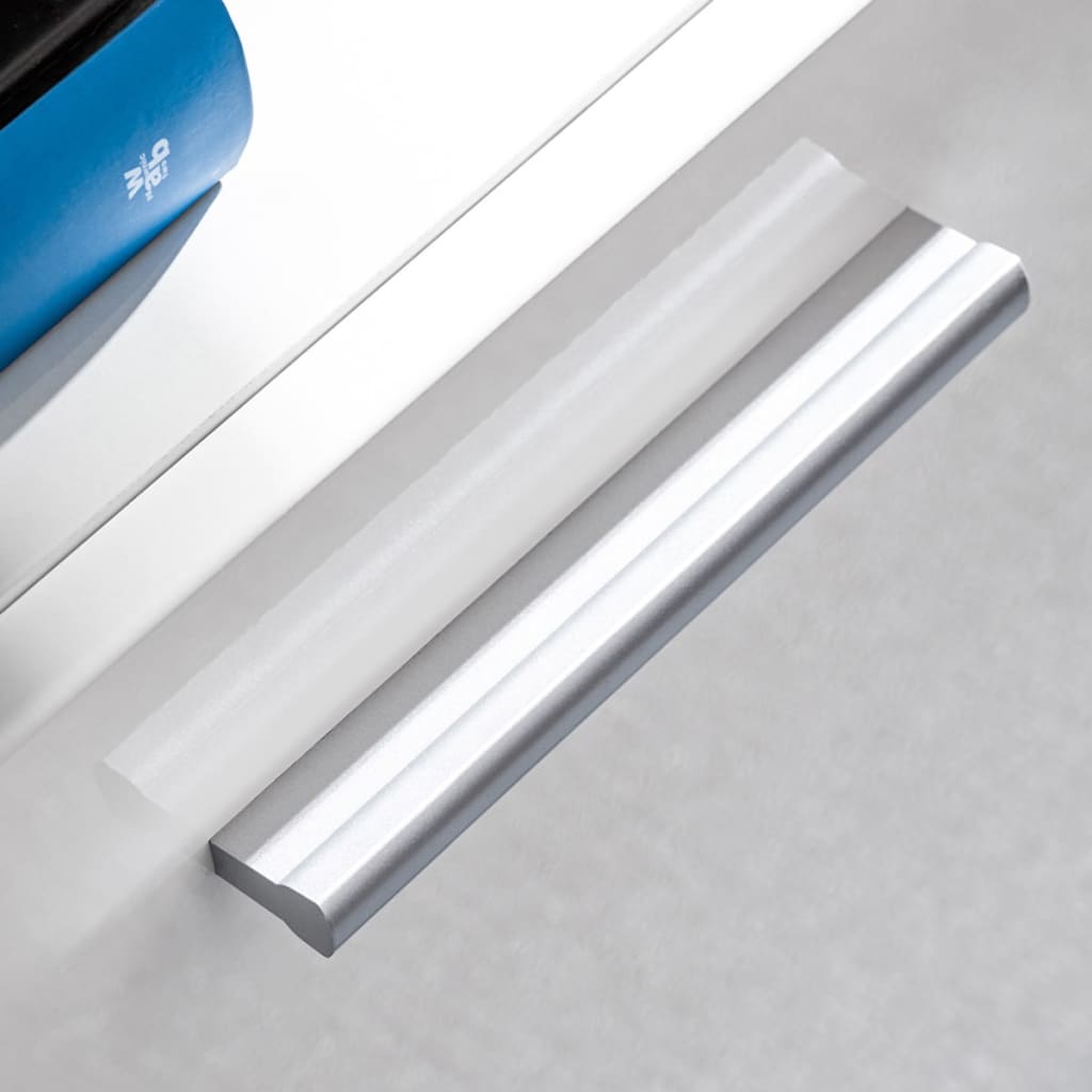Tv-wandmeubelset met LED-verlichting hoogglans wit 5-delig is nu te koop bij PeponiXL, paradijselijk wonen!